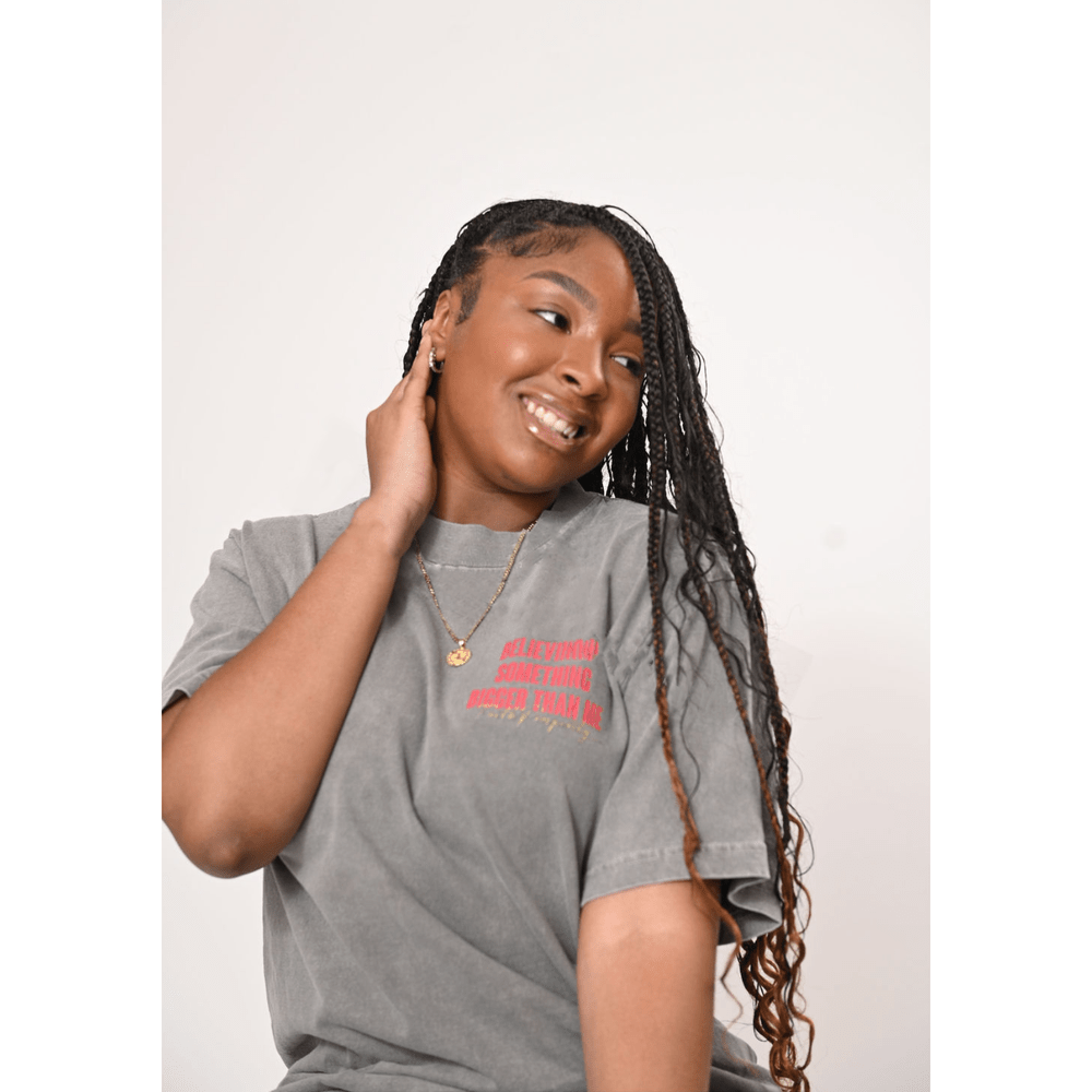 BELIEVING IN SOMETHING BIGGER THAN ME TEE