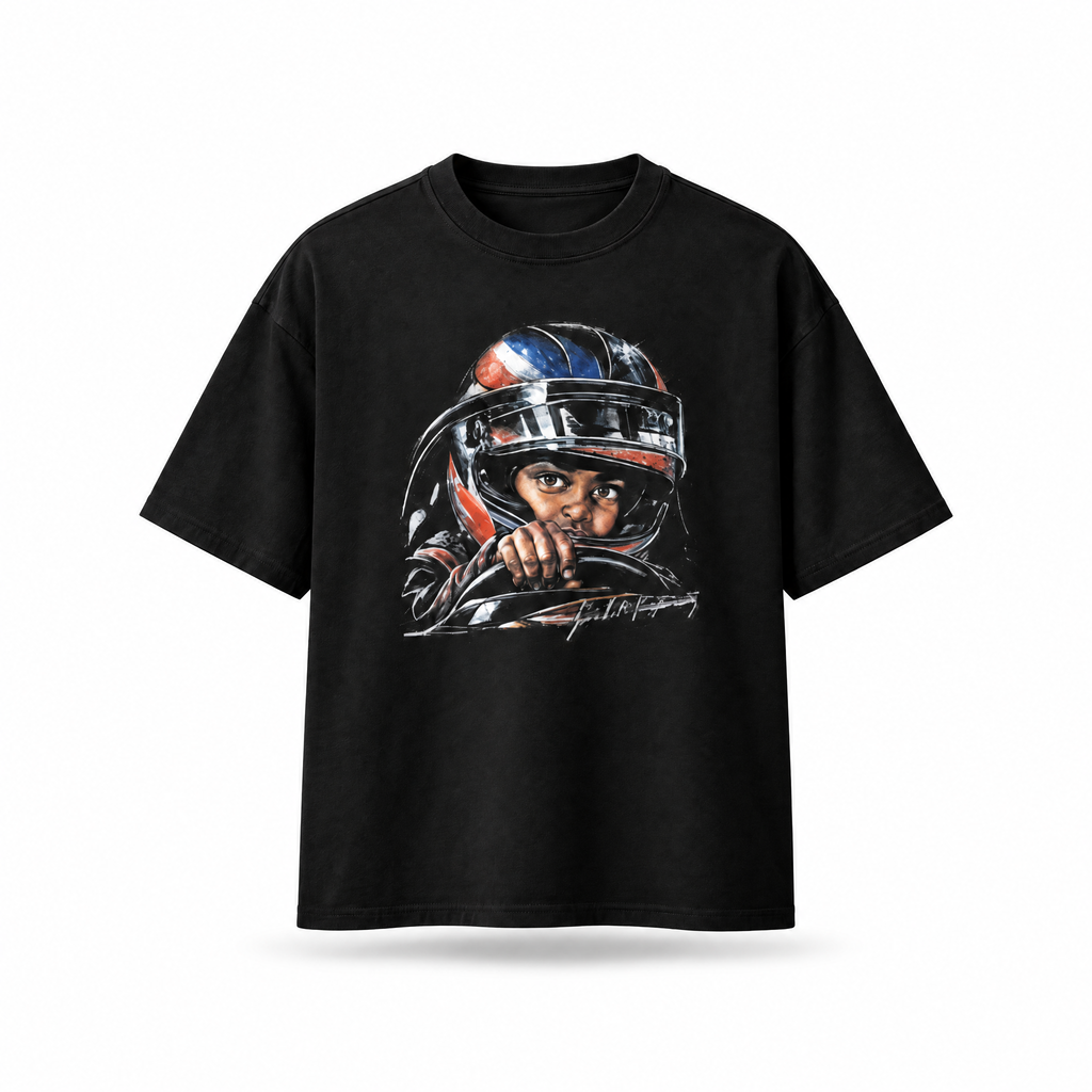 Racing Towards Faith Graphic T-Shirt